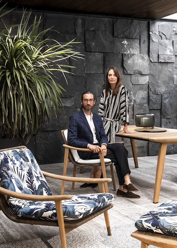 <p>Minotti and GamFratesi began collaborating in 2018.</p>

<p>The design of GamFratesi, architecture firm established in 2006 in Copenhagen by Italian-Danish duo&nbsp;Enrico Fratesi and&nbsp;Stine Gam, is rooted in the perfect fusion of tradition and innovation, craftsmanship and technology, rigour and poetry.</p>
