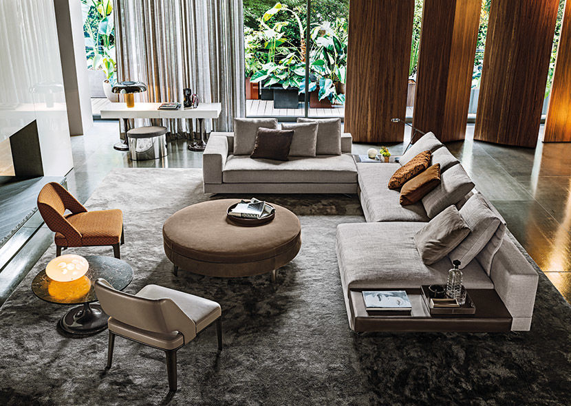 Minotti discount l sofa