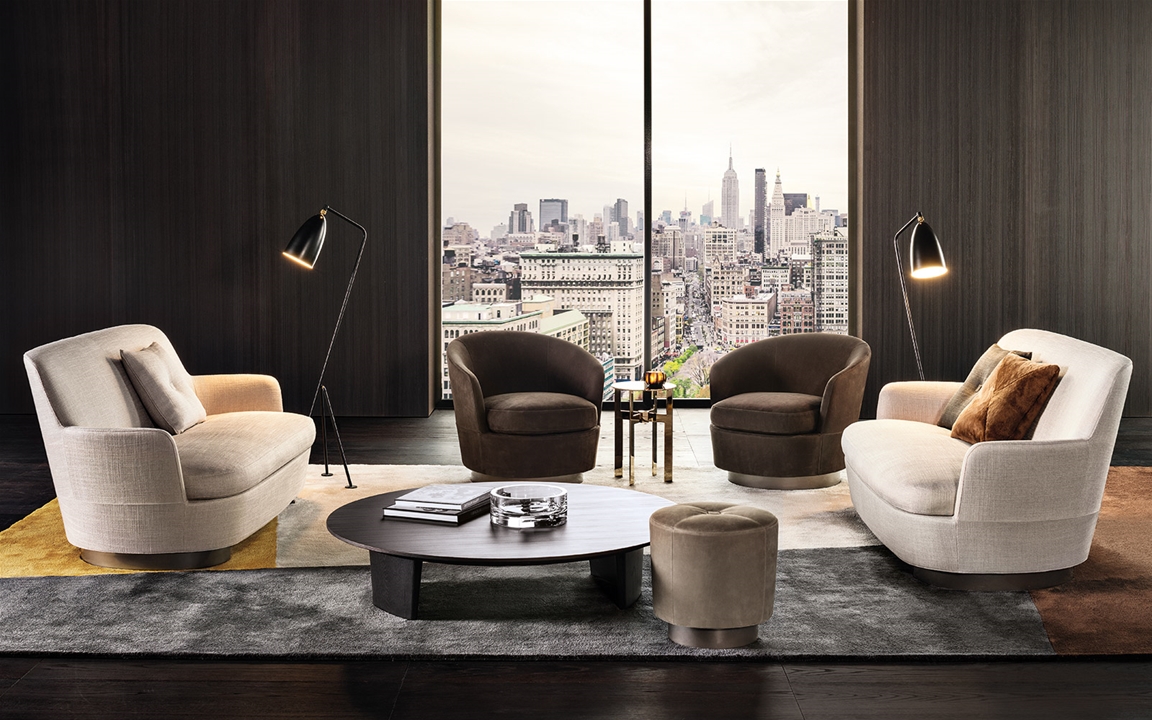 Minotti jacques armchair discount