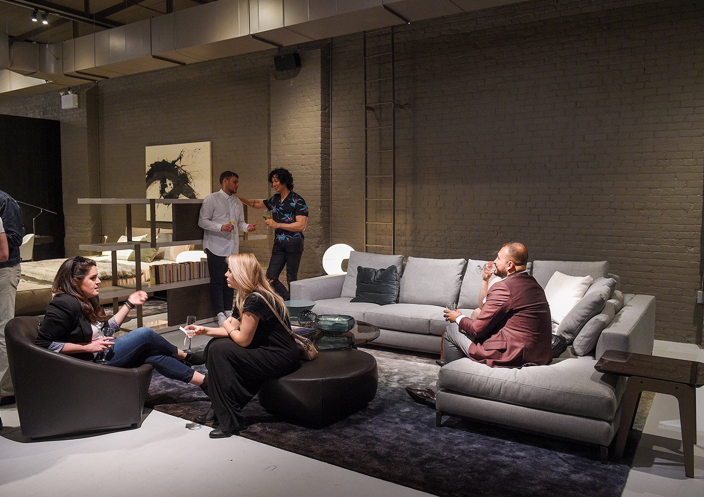 Toronto Inauguration Of The First Minotti Flagship Store In Canada