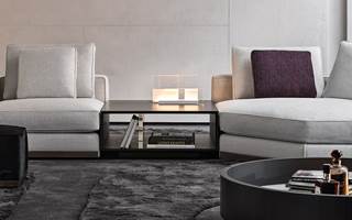 Minotti discount sofa west