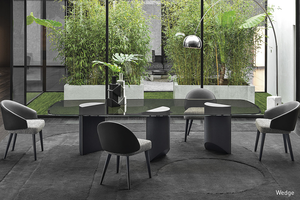 <p>The collaboration continued over the years with the <strong>Wedge</strong> table and coffee table and other projects designed for both residential and hospitality contexts, indoors and outdoors: these included the evolution of Tape with <strong>Tape Cord Outdoor</strong> and the introduction of the <strong>Torii</strong> family of furnishing pieces, which migrated to the outdoor living space with <strong>Torii Nest Outdoor</strong>.</p>
