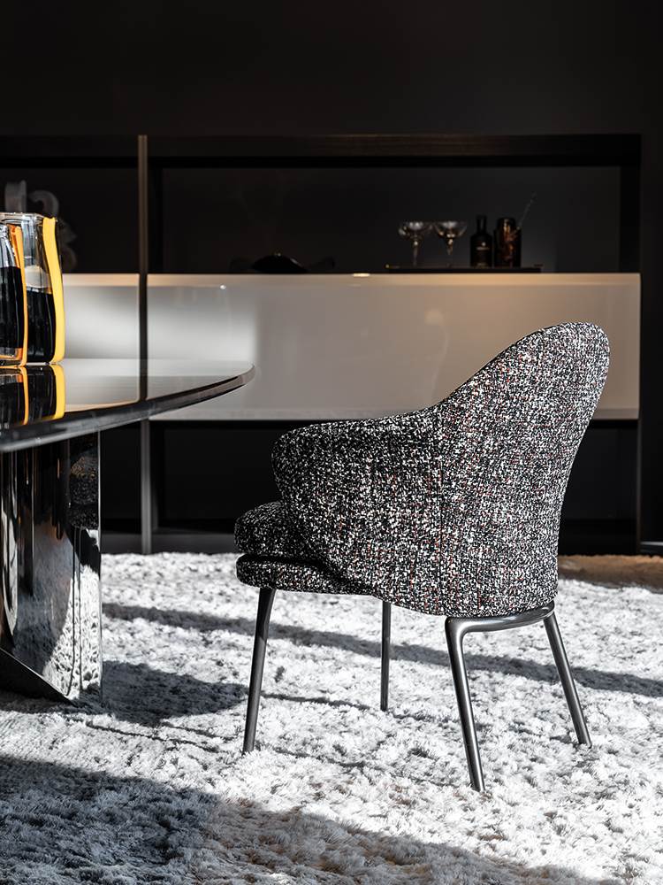 Minotti angie dining chair deals