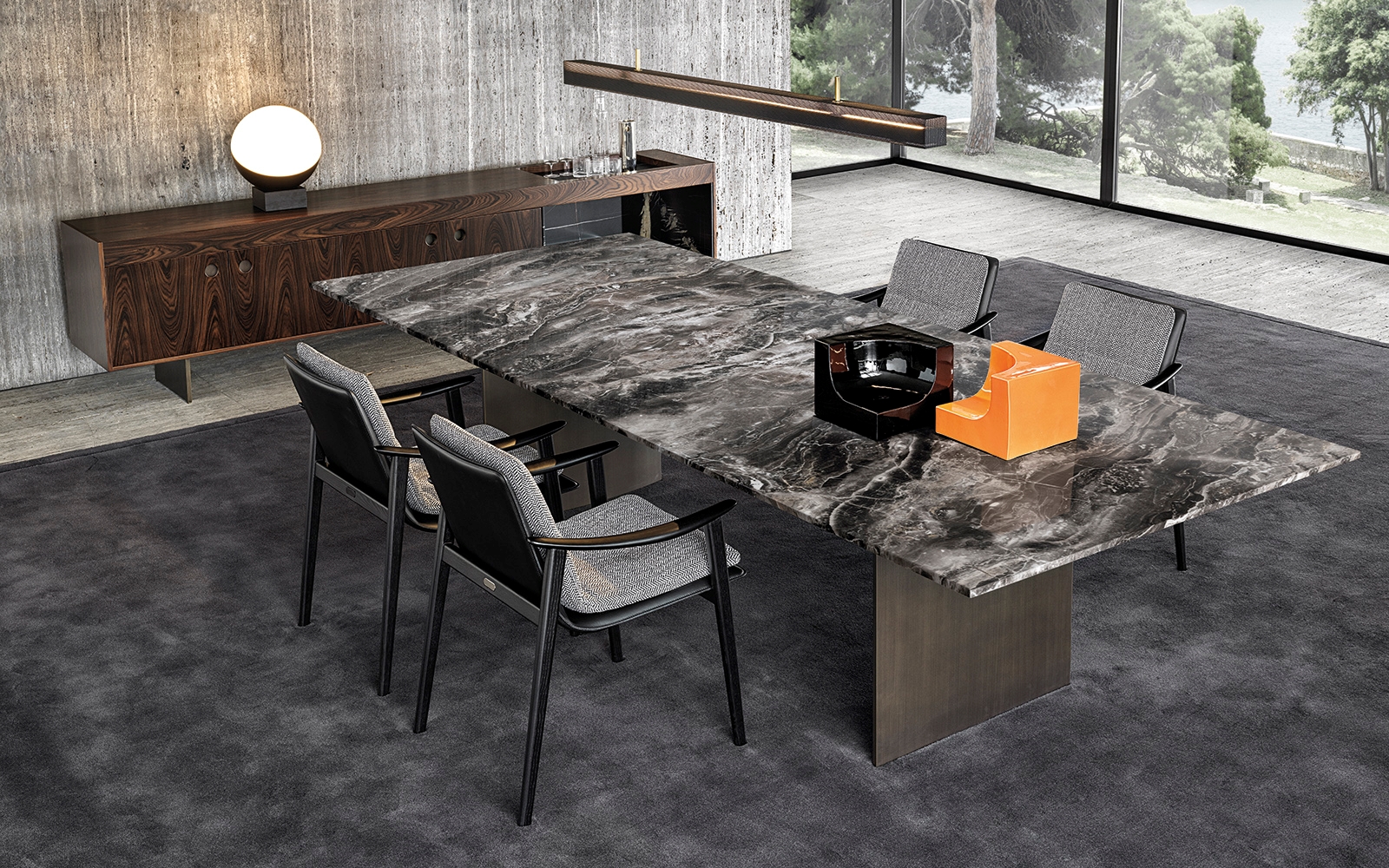 Minotti clearance dining table