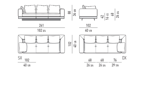 CONNERY | SOFAS - EN