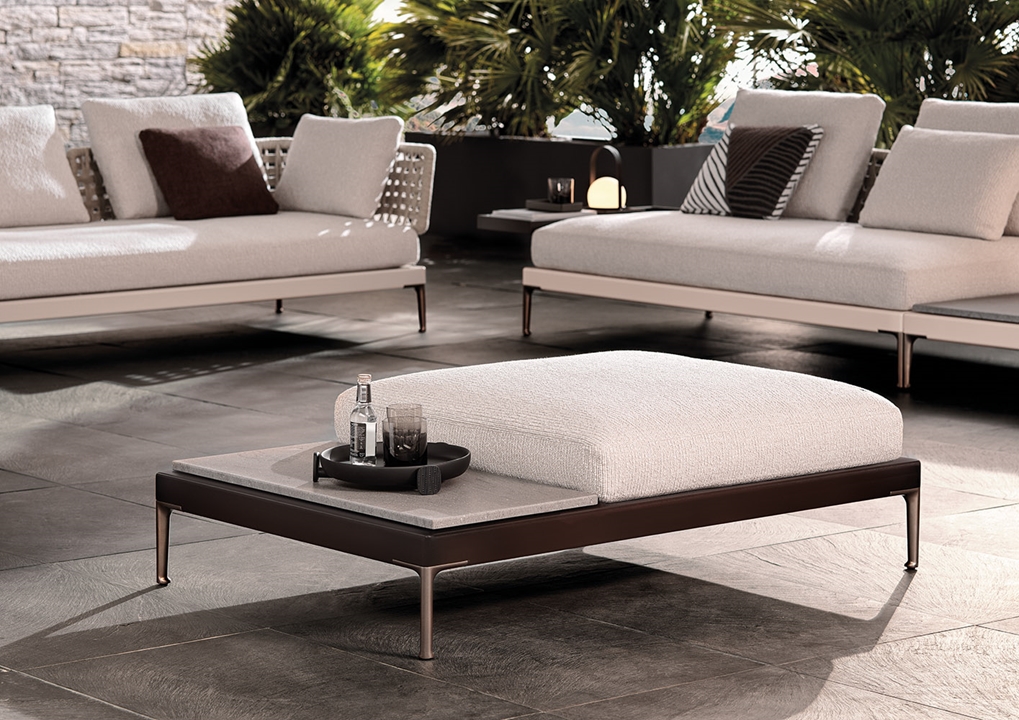 Spring Minotti Bench PATIO | BENCHES - EN