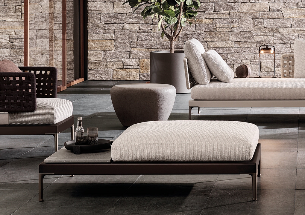Spring Minotti Bench PATIO | BENCHES - EN