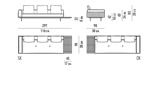 BRASILIA  SOFAS - EN