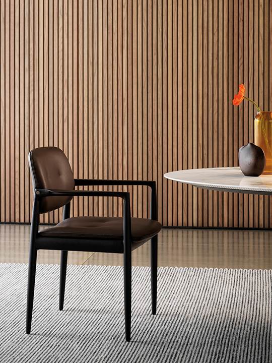 Minotti discount dining chair
