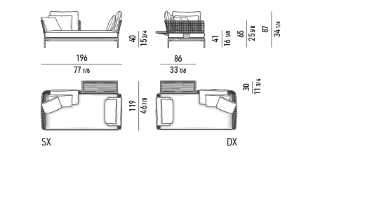 PATIO TEAK | SOFAS - EN