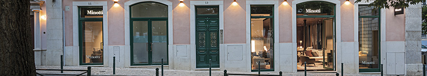MinottiがQuartoSalaとともにリスボン初の旗艦店をオープン