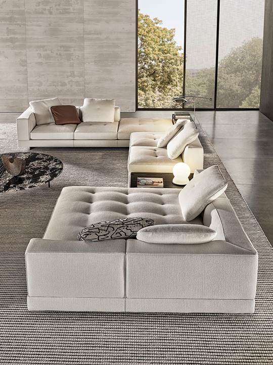 Minotti modular sofa discount