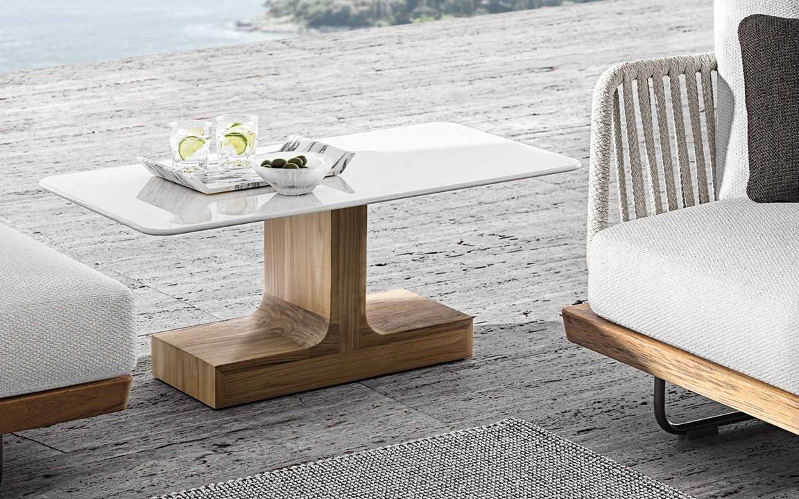【展示極美品】Minotti ミノッティ Block Outdoorテーブル BLOCK OUTDOOR | COFFEE TABLES - EN