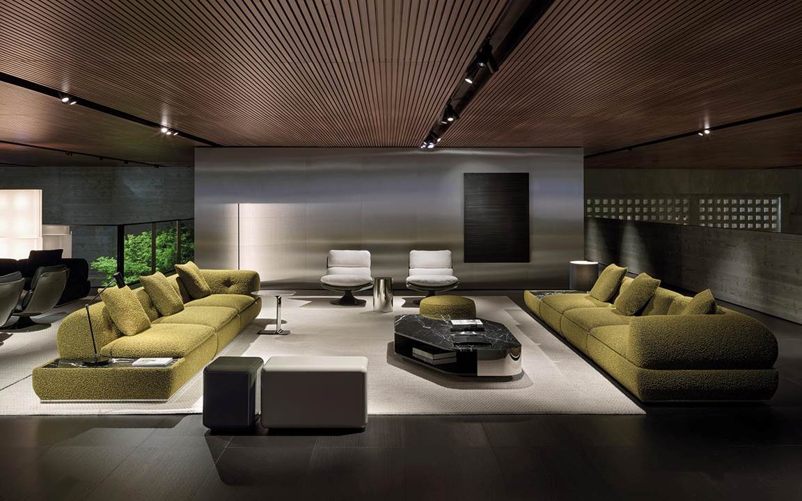 忘れ都　【右側】 Minotti ソファ CONNERY | ソファ - JA