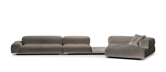 忘れ都　Minotti ソファ　【左側】 Sofas